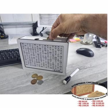 Imagem de Cofrinho Cofre Guardar Dinheiro Woodbox Japones Poupança Bra - Indústr