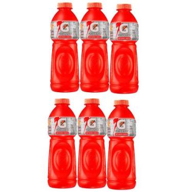 Imagem de Kit 6 Gatorade Morango e Maracujá 500ml