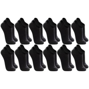 Imagem de Kit 12 Par De Meia Curta Lupo Original Modelo Sport Soquete Esportiva 