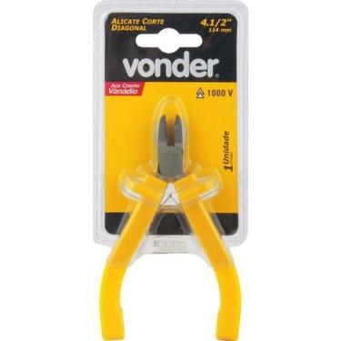 Imagem de Alicate corte diagonal 4.1/2" 1000V VONDER