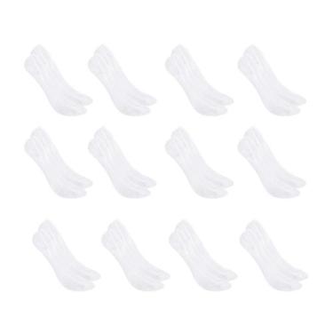 Imagem de Kit Com 12 Pares Meias Selene Sapatilha Modelo Super Invisível Feminin