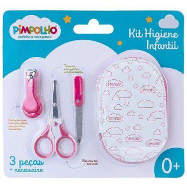 Imagem de Kit Cuidados Higiene Menicure Para Bebê Necessaire Pimpolho - anjo da 