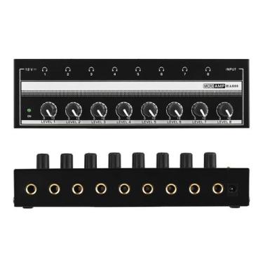 Imagem de Alto-falante Amplificador Ha800 Channels. Fone De Ouvido De - Kebidu, 