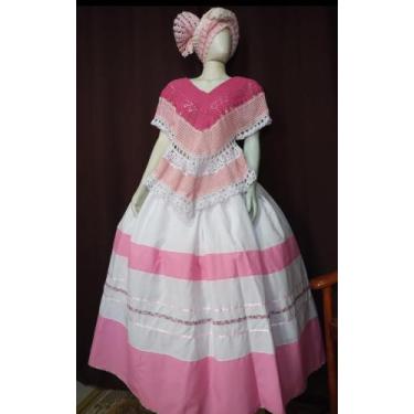 Imagem de Saia Criança Erê  Umbanda Candomblé Roupa de Santo  tamanho unico - Ax
