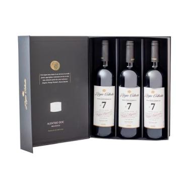 Imagem de Kit 3 un vinho tinto regia colheita selection barricas ed. especial do