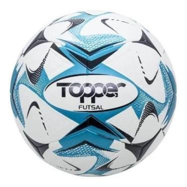 Imagem de Bola De Futsal Slick Colorful Topper Oficial Unissex, Azul