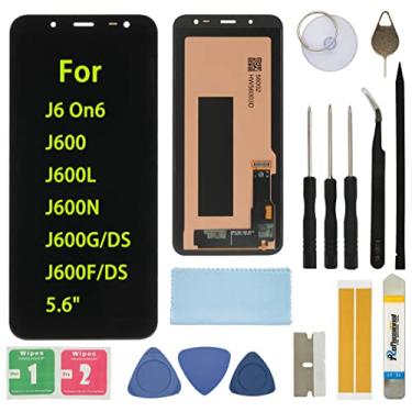 Imagem de Substituição de tela OLED para Samsung Galaxy J6 On6 J600 J600L J600N J600G/DS J600F/DS 14.2 cm Montagem LCD Display Touch Screen Digitalizador com ferramentas adesivas