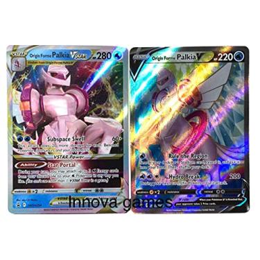 Imagem de Origin Forme Palkia V & VSTAR - SWSH 253 - SWSH254 - Promo Holo Pokemon Card Set