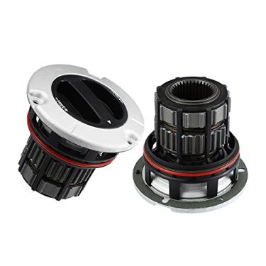 Imagem de X AUTOHAUX 2 peças BC3Z-3B396-B 4WD Cubo de travamento manual da roda dianteira 4x4 cubo de roda eixo atuador cubo de acionamento de bloqueio para Ford F250 F350 F450 F550 Super Duty 2005-2022
