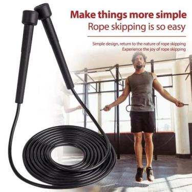 Imagem de Cordas de Pular Muvin Basics Tamanho Ajustável em PVC - Treino Funcion