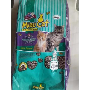Imagem de GRANULADO SANITARIO PARA GATOS MIAU CAT PERFUMADA   FARDO 5 x  4 K - B