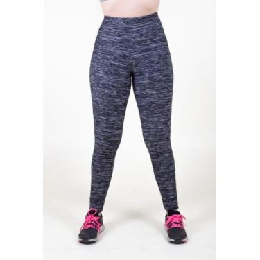 Imagem de legging  preto mescla - Heline Modas, G
