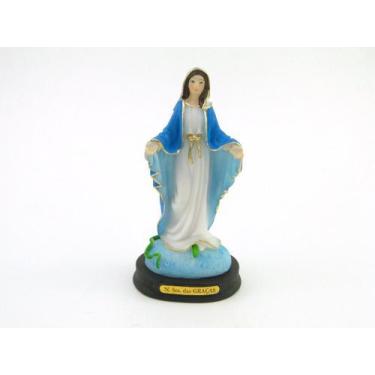 Imagem de Imagem Nossa Senhora das Graças Resina 15 cm - Amém Decoração Religios