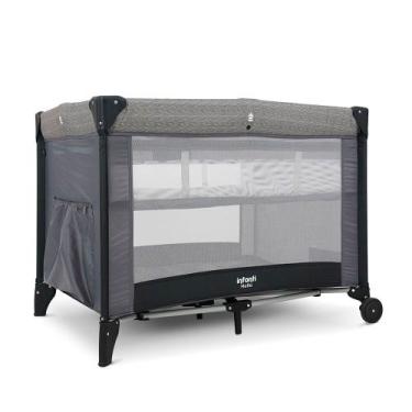 Imagem de Berço Portátil Hello - Cinza Risca - Infanti Safety Quinny Voy