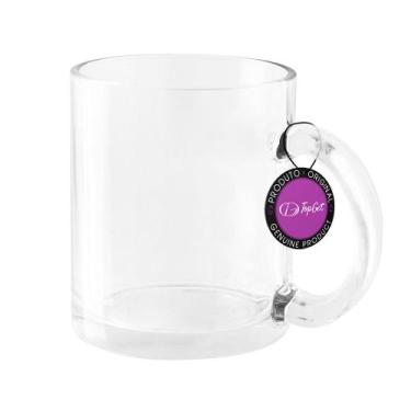 Imagem de Caneca em Vidro 350 ml ClearMug TopGet, Transparente