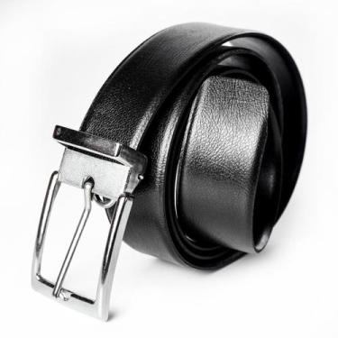 Imagem de Cinto Masculino Social Elegante Slim  - STREET MAN, Preto