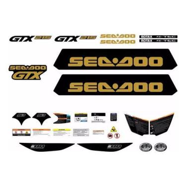 Imagem de Kit Adesivos Sea Doo Gtx 215 - SPTS