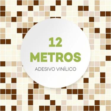 Imagem de Papel De Parede Adesivo Pastilha Bege Lavável Cozinha - Criptonita, 12