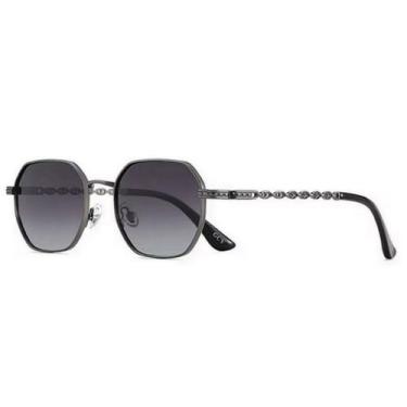 Imagem de Óculos de sol Feminino hexagonal Moda Classica Retro com Proteção Uv40