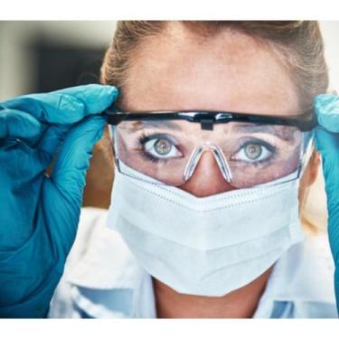 Imagem de Óculos De Proteção Uv Segurança Epi Incolor Transparente - Home Goods