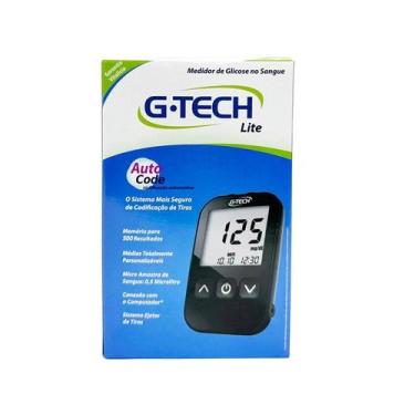 Imagem de Medidor De Glicose Digital Glicemia Completo Lite - G-Tech