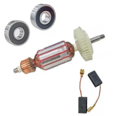 Imagem de Kit Induzido P/ Esmerilhadeira Bosch Gws 7-115 1347 220v - bolte