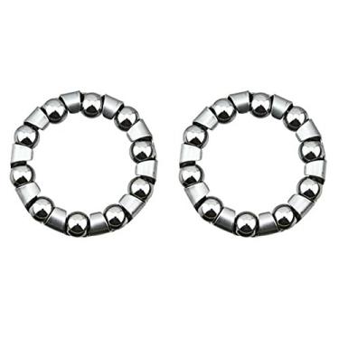 Imagem de Rolamento de manivela de 2 a 1 peça, tamanho da esfera de 5/40.6 cm x 10 esferas. Conjunto de rolamentos. Par de rolamentos. Para manivela de bicicleta, manivela de bicicleta, bicicletas Lowrider