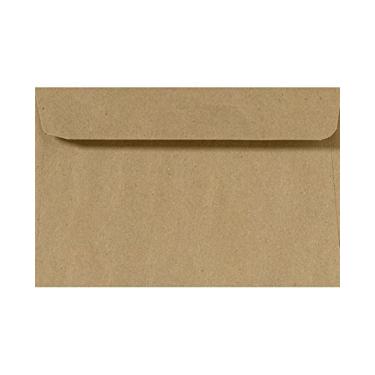 Imagem de Envelopes de livreto de 6 x 9 – 100% reciclado – Bolsa de mercearia marrom (1000 unidades). | Perfeito para catálogos, relatórios anuais, brochuras, revistas, convites | Papel de 32 kg | 4820-GB-1M