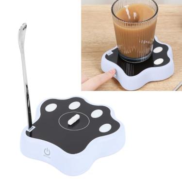 Imagem de Agitador Magnético de café, Placa Misturadora, Segurança e Baixo Ruído, Fácil de Usar, Agitador Magnético Recarregável Flexível para Cozinha Doméstica (17,5x39,5cm/6,9x15,6 pol.)