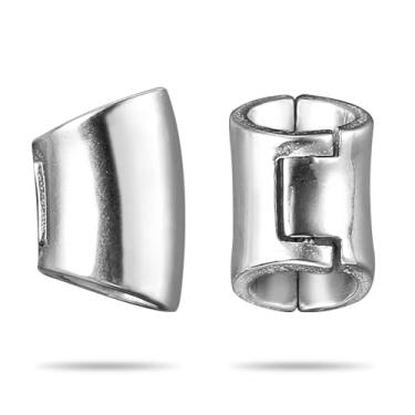 Imagem de Casvort 2 peças hipoalergênicas de aço inoxidável 316 00 g para lóbulo esticado, alargadores de orelha simples para pesos, brincos de pressão, piercing de cartilagem, joia de piercing corporal, Metal,