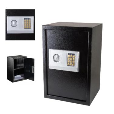 Imagem de Cofre Eletrônico Grande 50cm com 2 Bandejas e Fechadura