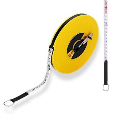 Imagem de Trena Métrica Fita Fibra De Vidro Longa 30 Metros Manivela - FBG TOOLS