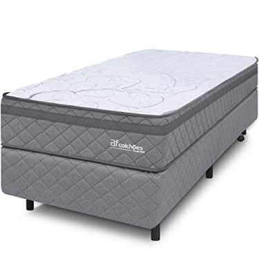Imagem de Cama Box Colchão Solteirão Espuma D45 Extra Firme Antialérgico Certificado 97x203x58cm - BF Colchões