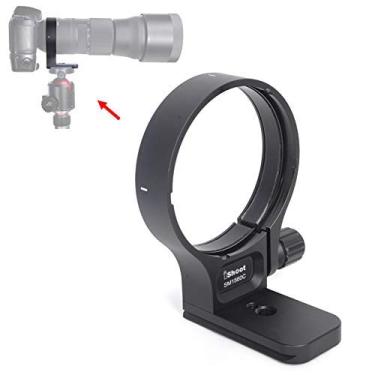 Imagem de iShoot Tripod Mount Ring, CNC Machined Sigma TS-71 Replacement Lens Collar for Sigma 150-600mm f/5-6.3 DG OS HSM Contemporary Lens, Built-in Arca-Swiss Type Quick Release Plate with 1/4 3/8 Screw Hole