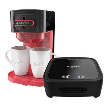 Imagem de Kit Click Cadence Sanduicheira E Cafeteira Single Up 220V