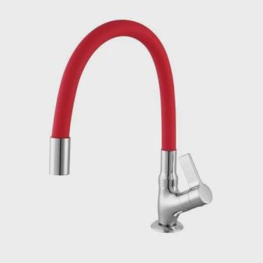 Imagem de Torneira para Cozinha de Balcão Bica Móvel 1173 Meber Metais