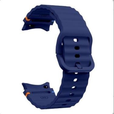Imagem de Pulseira de relógio de silicone para Samsung Galaxy Watch7 - leatanaka
