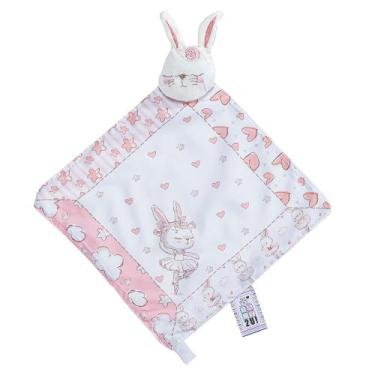 Imagem de Naninha Com Prendedor Para Bebê Paninho Em Plush - miguel Baby, Ballet