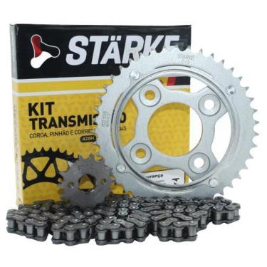 Imagem de Kit Relação Moto Cg 125 Fan Cargo 2009 A 2013 43X14 Dentes