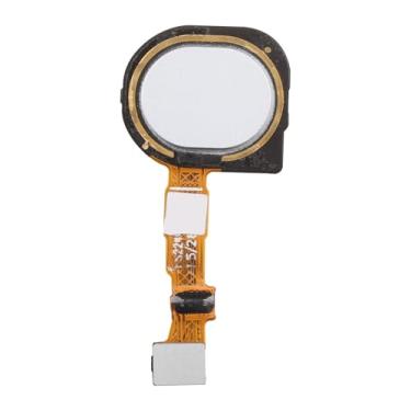 Imagem de BESJMYT Para Samsung Galaxy A11 Botão Liga/Desliga Branco e Sensor de Impressão Digital Cabo Flexível Substituição Cabo Flexível Liga/Desliga Botão de Controle Conector Peças de Reparo SM-A115U