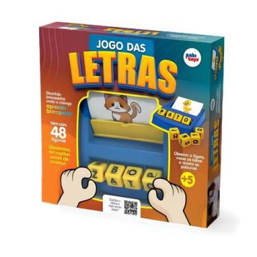 Imagem de Brinquedo Educativo Jogo das Letras - Paki Toys - PAKIPLAST