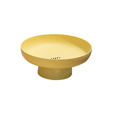 Imagem de Cesta de fruta-pão para cozinha, bandeja de frutas doméstica, sala de estar, cesta de frutas, rack de lanche multifuncional, bandeja de doces, rack simples de decoração de mesa de sobremesa