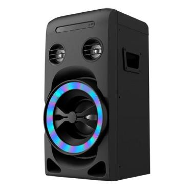 Imagem de Sistema Estéreo Doméstico HANLIM 100W Leitor de CD Rádio FM Bluetooth