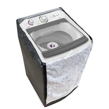 Imagem de Capa Para Maquina De Lavar Brastemp 9kg Abertura Em Ziper - VIP CAPAS