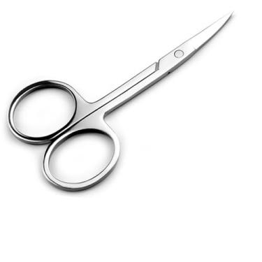 Imagem de Tesoura de cutícula, cortador de unhas curvo, aparador, removedor de cutículas, ferramentas profissionais para arte em unhas, suprimentos para manicure, StyleC