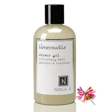 Imagem de Nabila K Sabonete Líquido Corporal Refrescante Honeysuckle Com Jasmim E Alecrim, 227 Ml - De Origem Natural, Sem Sulfato, Parabenos