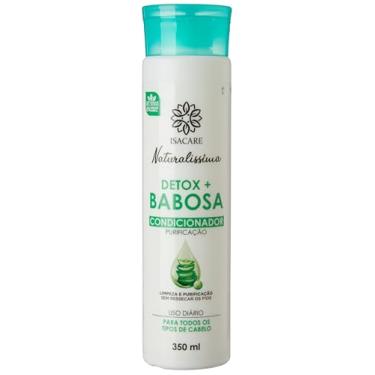 Imagem de Condicionador Detox Babosa, Branco, Isacare, 350 ml