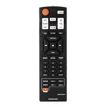 Imagem de Novo controle remoto AKB73575421 de substituição da barra de som para LG Sound Bar/TV TV (AKB-73575421)