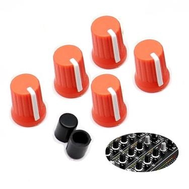 Imagem de WXYINSPAS Peças De Botões Rotativos Universais Para Equalizador, Potenciômetro, Fader, Tampa Haste Pressão Controlador Dj, Console Mixagem Pioneer Djm, Ddj, Xdj, Denon Numark Akai Rane Vestax (Chapé