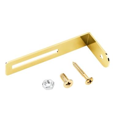 Imagem de Banworks Suporte De Metal Para Proteção Guitarra Elétrica - Compatível Com Guitarras Epiphone Les Paul Estilo Lp Jt/Hbzj-01 Douradas